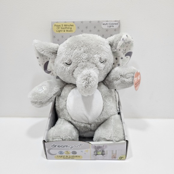 Other - DreamGro Light & Lullaby Soother Plush Elephant -  with Music and Glow